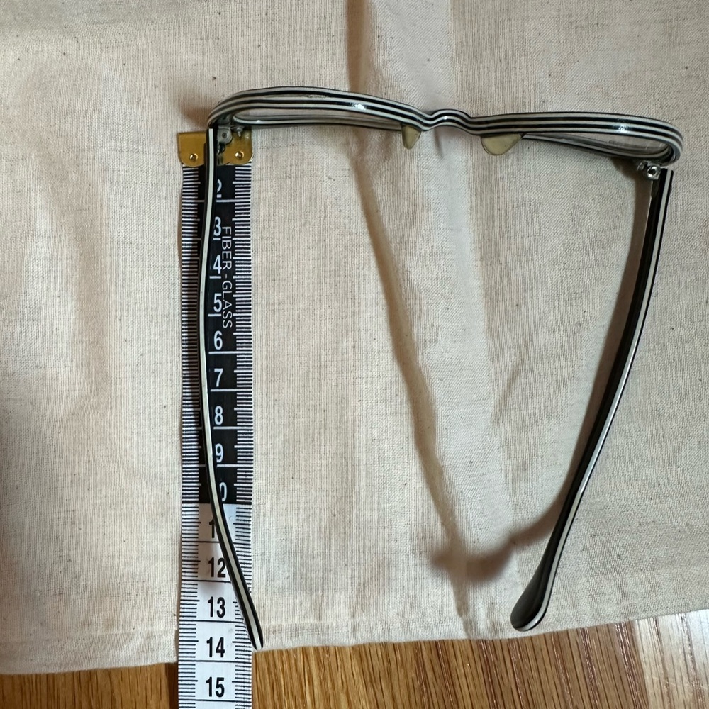 1950s 1960s Vintage CAT EYE Glasses..vintage eyewear. fancy. cat eye. Small - Picture 9 of 11